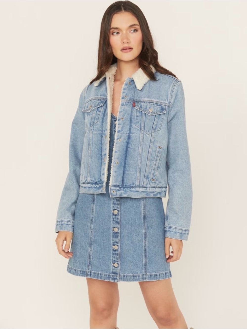 LEVI'S WOMEN'S ORIGINAL SHERPA TRUCKER JACKET